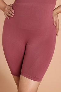 Zivame All Day Seamless Highwaist Thigh Shaper - Wild Ginger — thumbnail 11